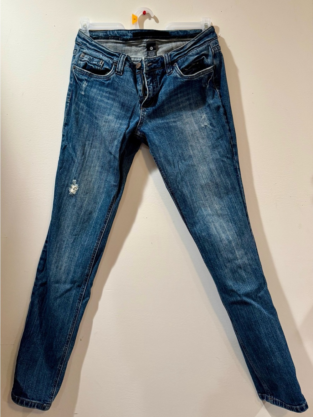 refuge Women's Dark Blue Straight-Leg Jeans